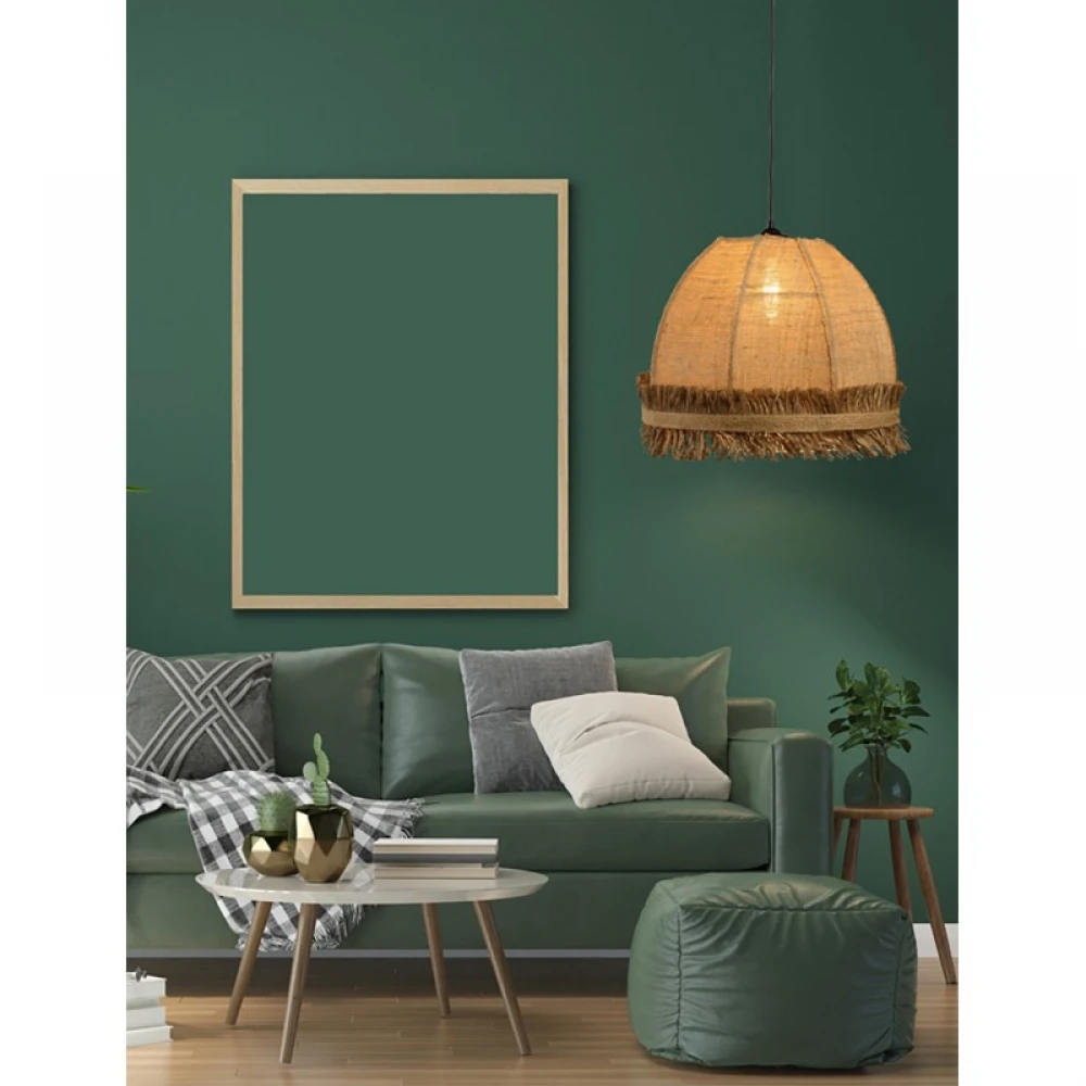 Φωτιστικό μονόφωτο λινάτσα natural Φ40 1xE27 - ARKOLIGHT