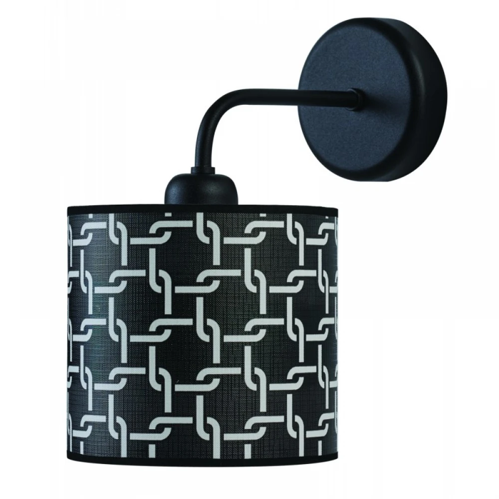 Απλίκα μέταλλο/Αμπαζούρ μαύρο/λευκό 1xE27 Φ15 - ARKOLIGHT - Φωτιστικό απλίκα 1φ Ε27, μεταλλική βάση σε μαύρο χρώμα, και αμπαζούρ σε χρώμα μαύρο/λευκόΧαρακτηριστικάΥλικό: Μέταλλο/αμπαζούρΧρώμα: Λευκό/γκριΔιάσταση: 22x28Τύπος λαμπτήρα: E27Αριθμός Λαμπτήρων: