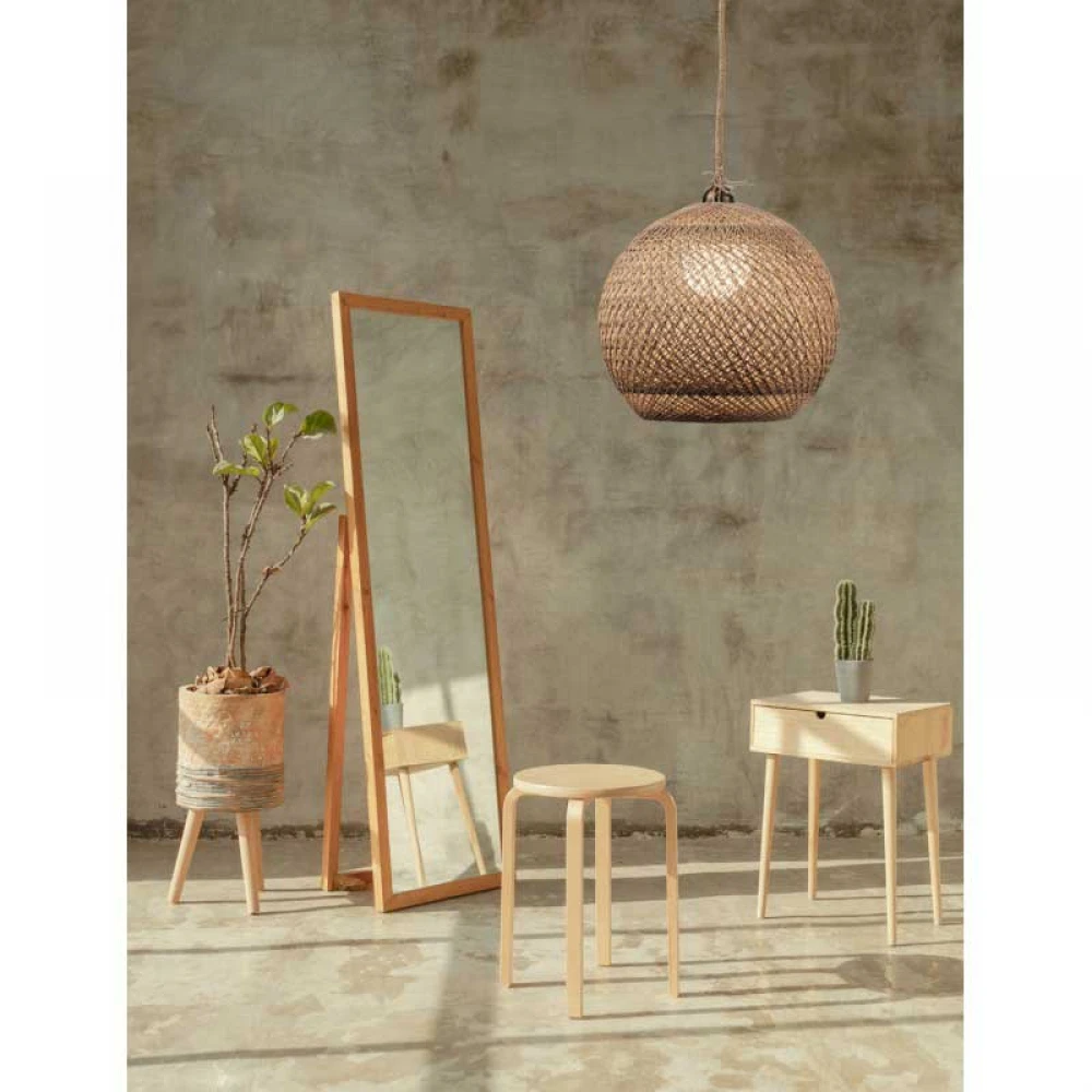 Φωτιστικό Μονόφωτο Μπάλα Σχοινί E27 Φ40 - Arkolight