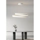 Φωτιστικό led λευκό 3CCT Dimmable by remote control 60w 5450Lm - Arkolight