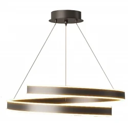 Φωτιστικό led μαύρο 3CCT Dimmable by remote control 60w 5450Lm - Arkolight
