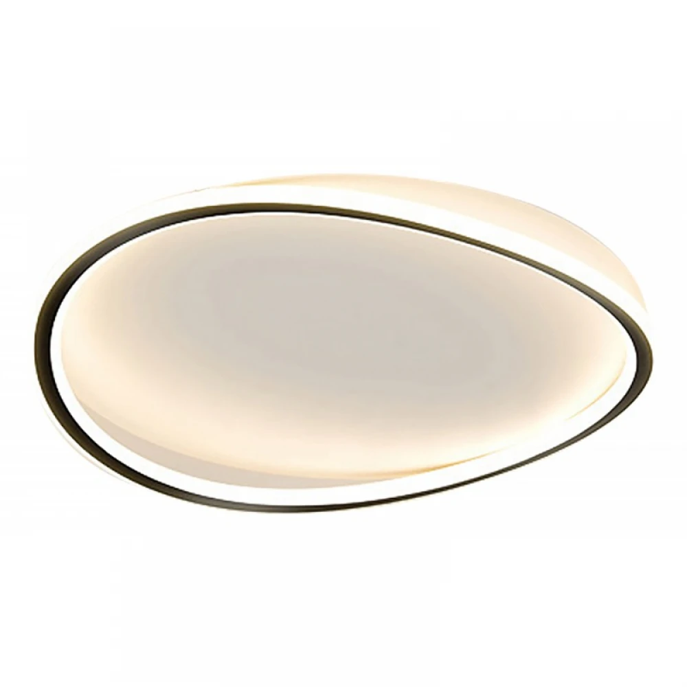 Φωτιστικό οροφής led μαύρο 3CCT Dimmable by remote control 42w 3800Lm - Arkolight