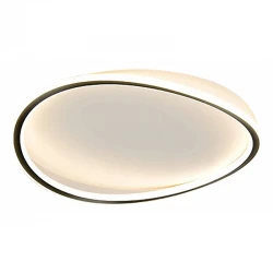 Φωτιστικό οροφής led μαύρο 3CCT Dimmable by remote control 42w 3800Lm - Arkolight