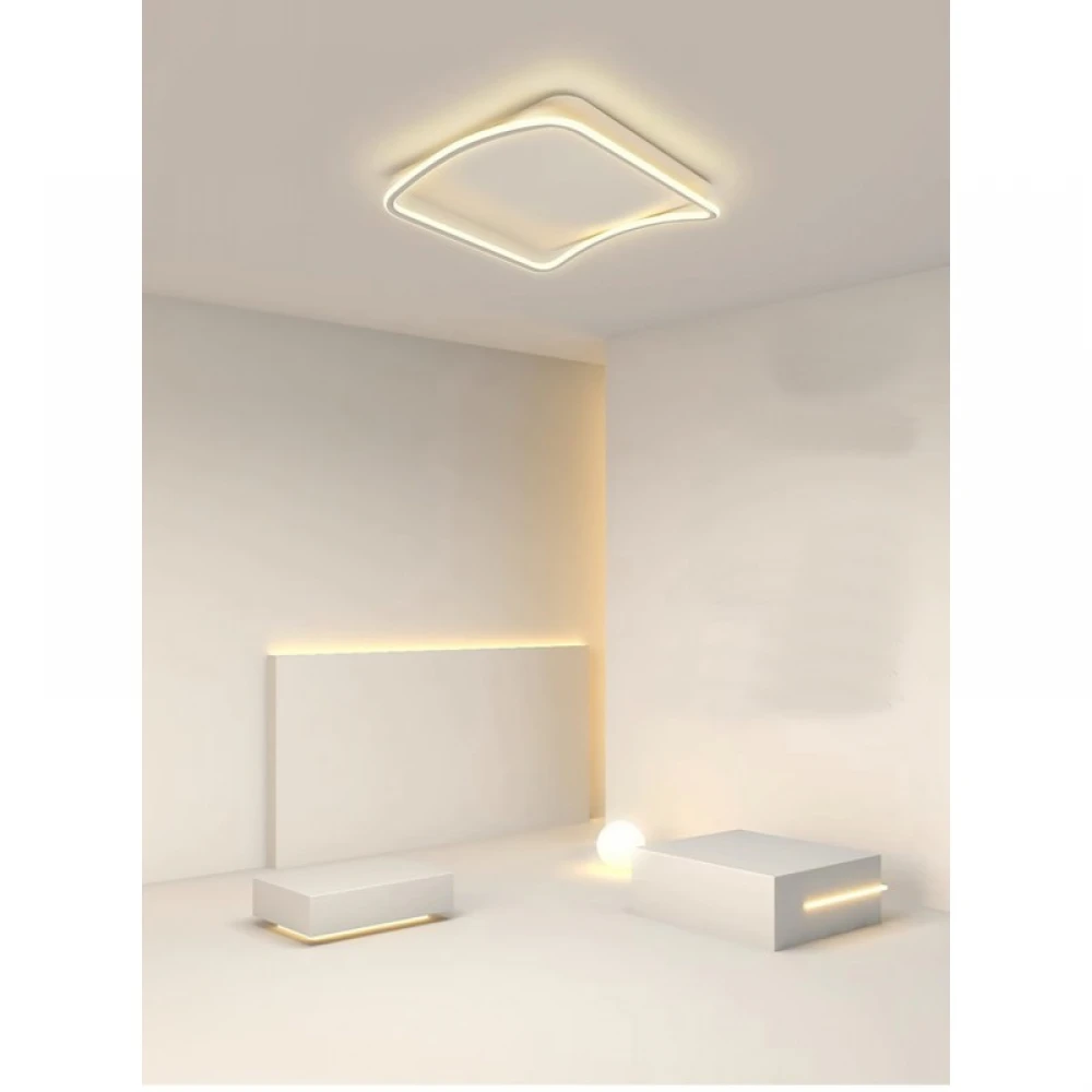 Φωτιστικό οροφής led λευκό 3CCT Dimmable by remote control 42w 3800Lm - Arkolight