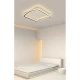 Φωτιστικό οροφής led μαύρο 3CCT Dimmable by remote control 42w 3800Lm - Arkolight