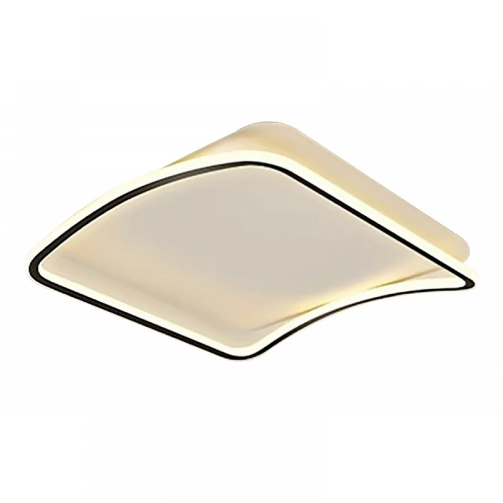 Φωτιστικό οροφής led μαύρο 3CCT Dimmable by remote control 42w 3800Lm - Arkolight