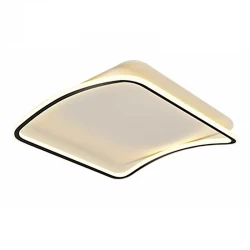 Φωτιστικό οροφής led μαύρο 3CCT Dimmable by remote control 42w 3800Lm - Arkolight