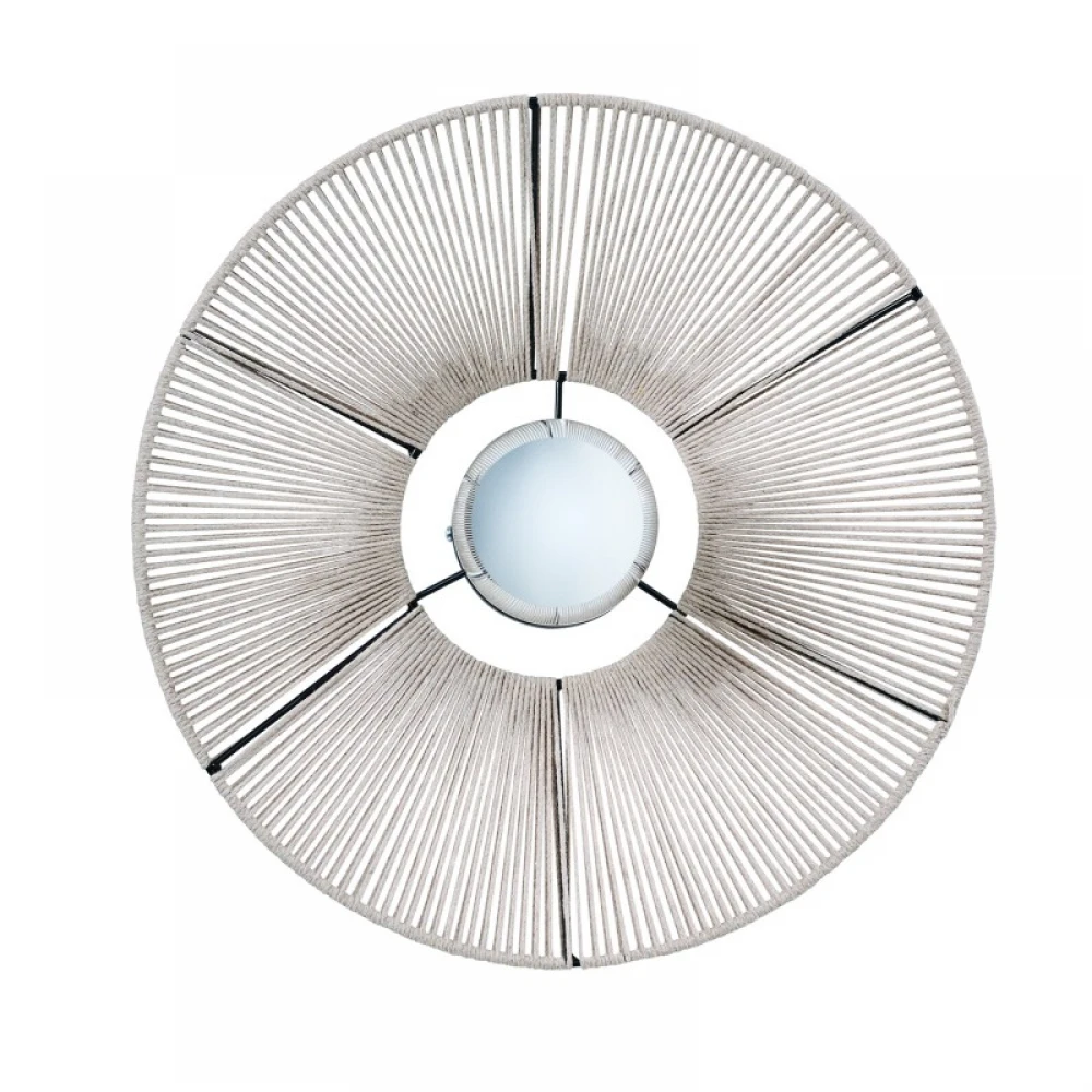 Απλίκα σχοινί natural Ε27 Φ40 - Arkolight