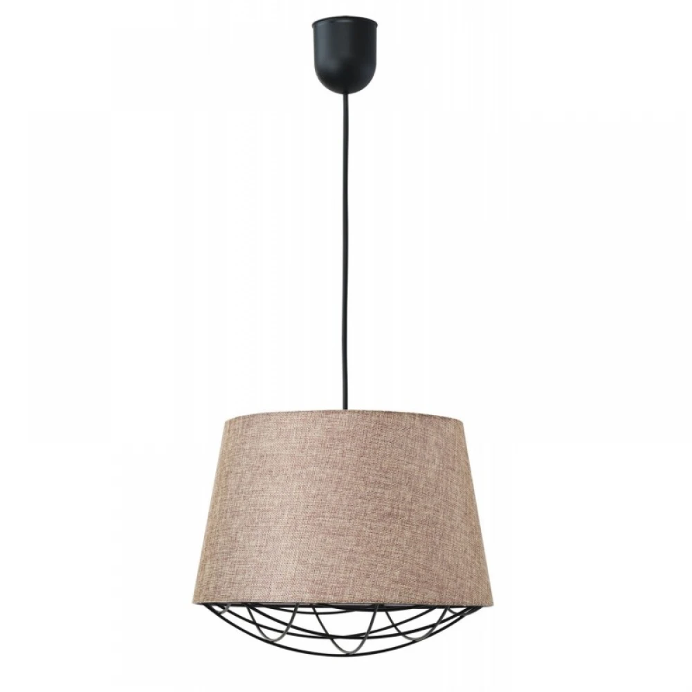 Φωτιστικό Μονόφωτο Αμπαζούρ Με Πλέγμα Σε Διάφορα Χρώματα 1xE27 Φ30 - Arkolight