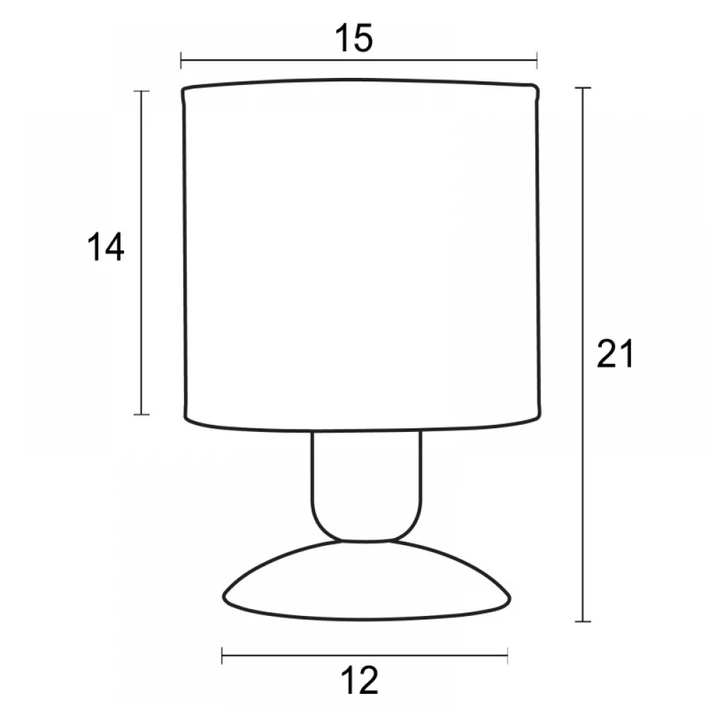 Φωτιστικό πορτατίφ παιδικό αμπαζούρ αερόστατο Ε27 Φ15 - Arkolight