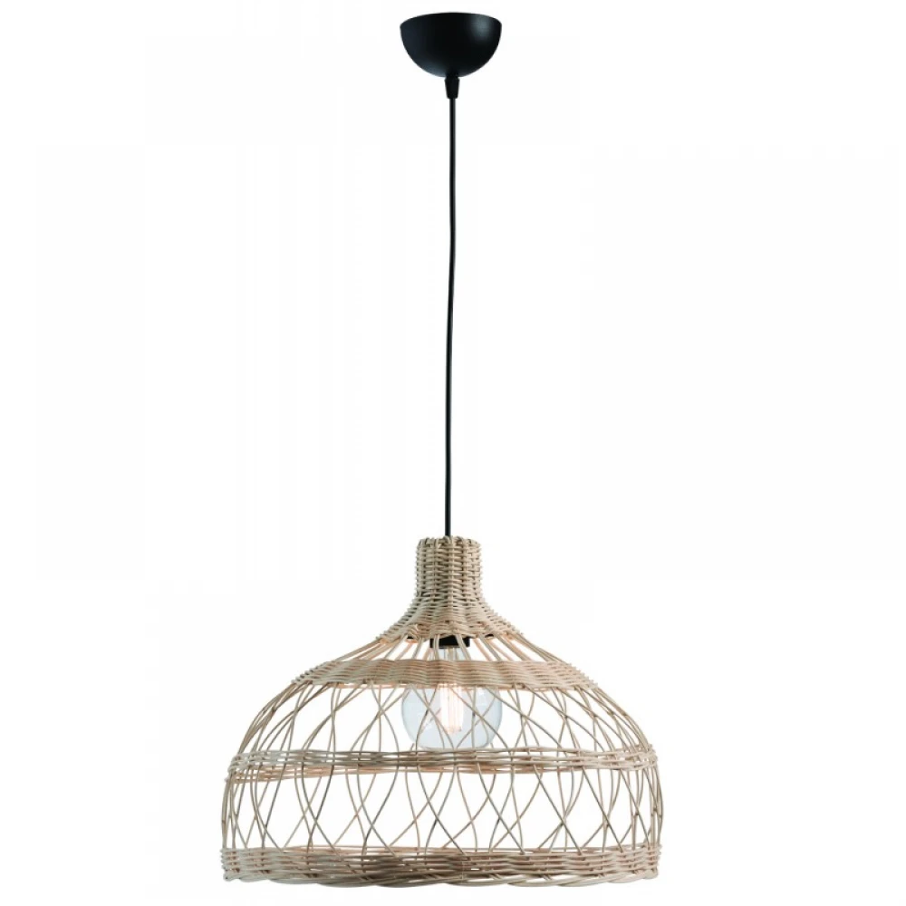 Φωτιστικό μονόφωτο ρατάν Φ40 1xE27 - ARKOLIGHT