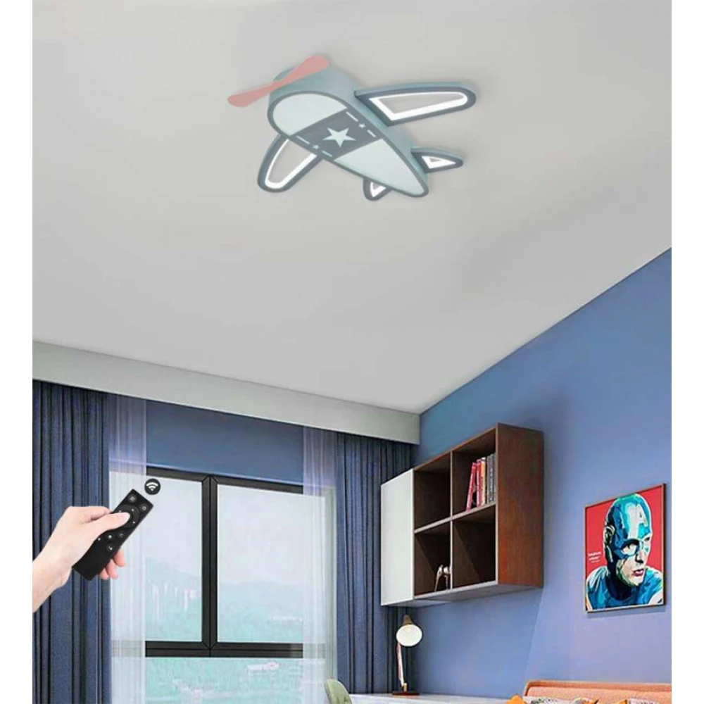 ΠΑΙΔΙΚΟ ΦΩΤΙΣΤΙΚΟ LED AIRPLANE 55W - LEGGENDA
