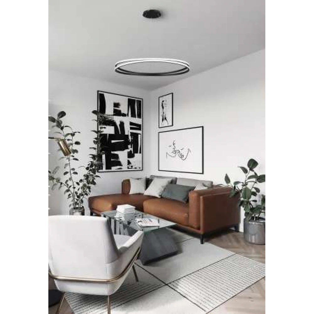 ΚΡΕΜΑΣΤΟ ΦΩΤΙΣΤΙΚΟ LED 116W Μαύρο MURCIA - LEGGENDA