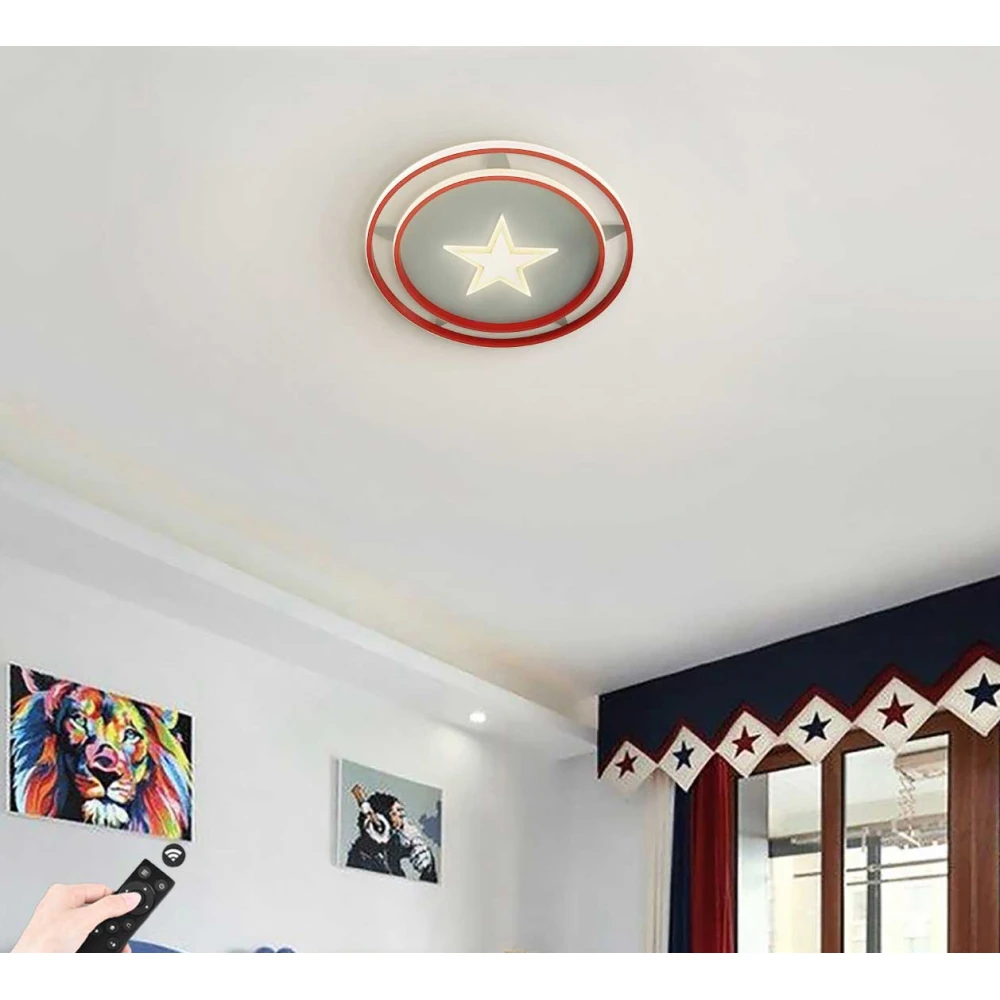 ΠΑΙΔΙΚΟ ΦΩΤΙΣΤΙΚΟ LED CAPTAIN AMERICA 80W - LEGGENDA