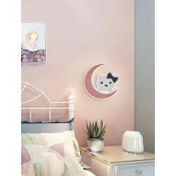 ΠΑΙΔΙΚΟ ΦΩΤΙΣΤΙΚΟ ΑΠΛΙΚΑ ΤΟΙΧΟΥ PINK KITTY 36W - LEGGENDA