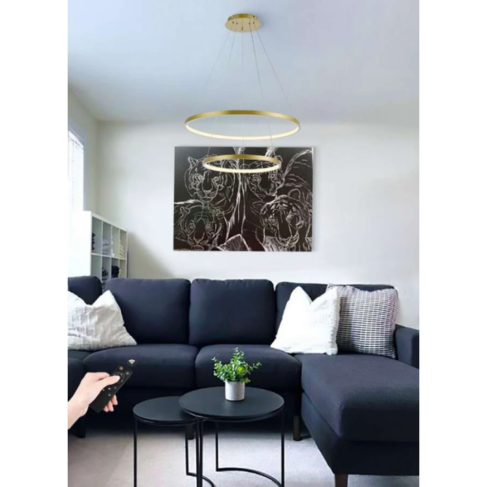 ΚΡΕΜΑΣΤΟ ΦΩΤΙΣΤΙΚΟ LED TOLEDO ΧΡΥΣΟ 85W - LEGGENDA