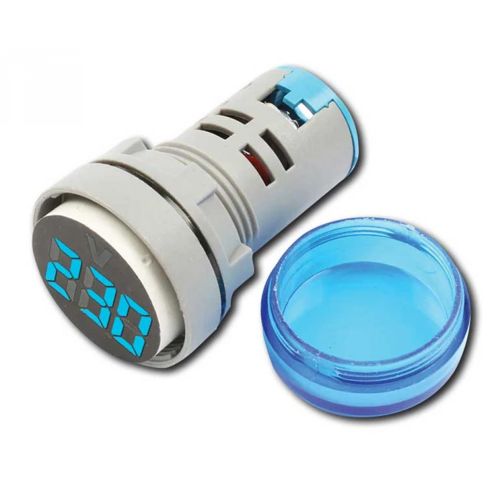 Ψηφιακό Βολτόμετρο VM-20-500V AC ΜΠΛΕ - Amarad