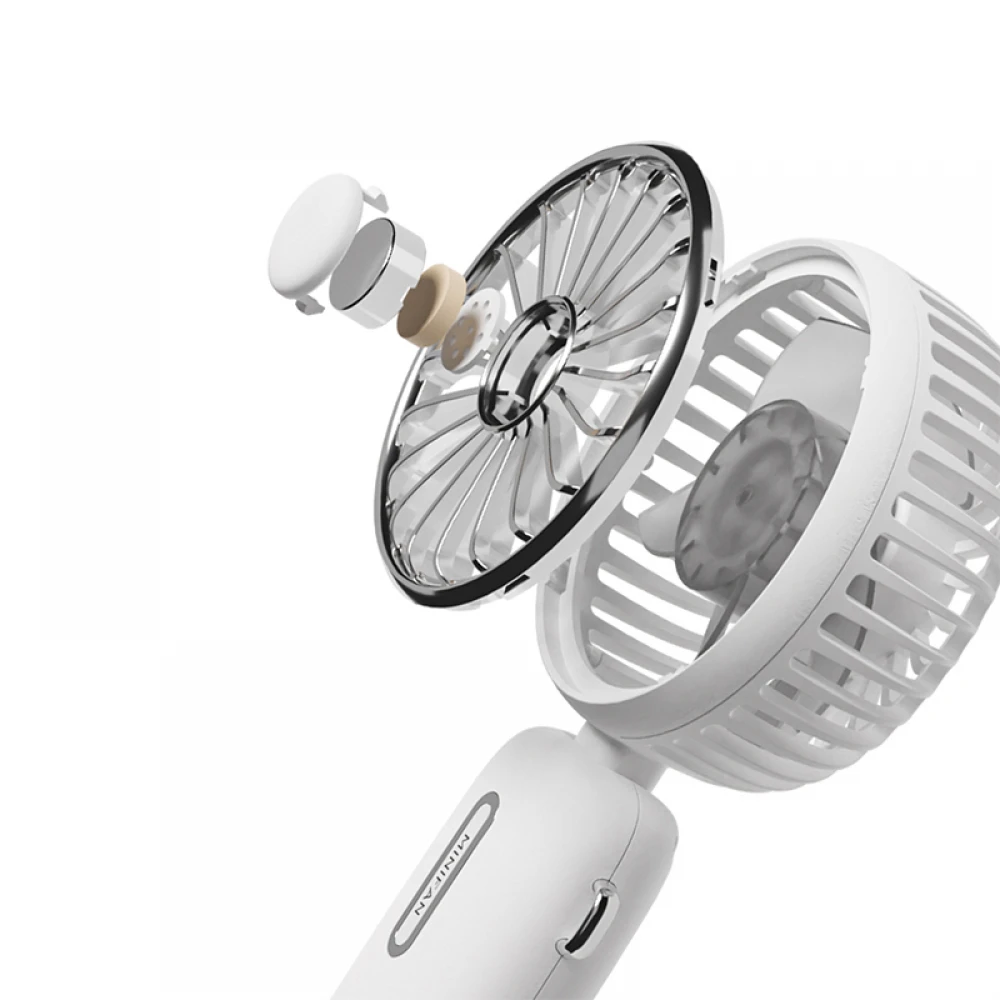 XO-MF74 φορητός ανεμιστήρας χειρός λευκός