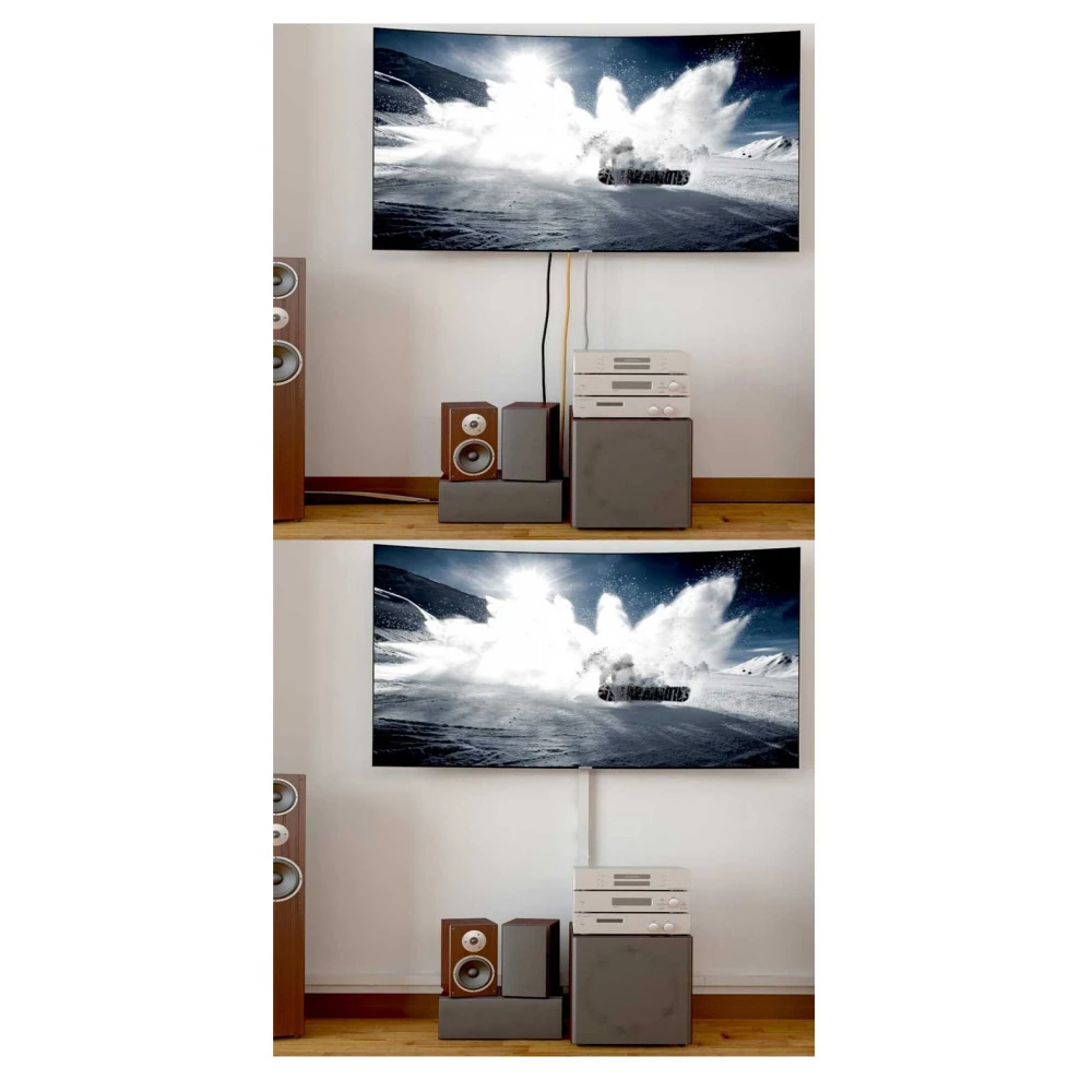 Κανάλι Καλωδίων Αυτοκόλλητο 20x13 Κλειστό Λευκό 2 μέτρα - BASSIAKOS