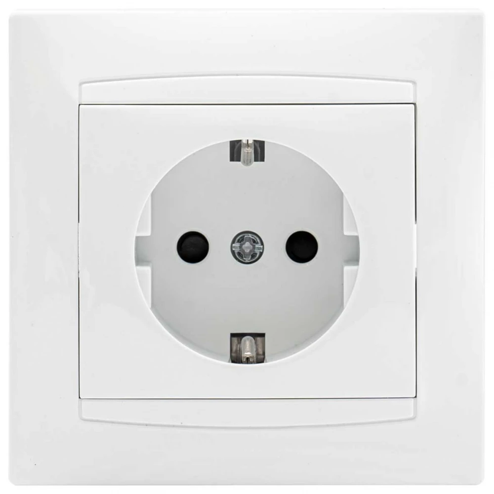 Πρίζα Σούκο Ασφαλείας Χωνευτή ΧΑΛΚΙΔΑ