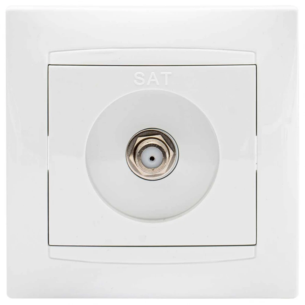 Πρίζα TV Δορυφορική Χωνευτή ΧΑΛΚΙΔΑ