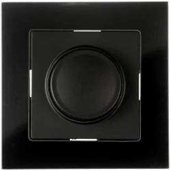 Dimmer Για LED Χωνευτό Μαύρο Γυαλί ΝΕΦΕΛΗ