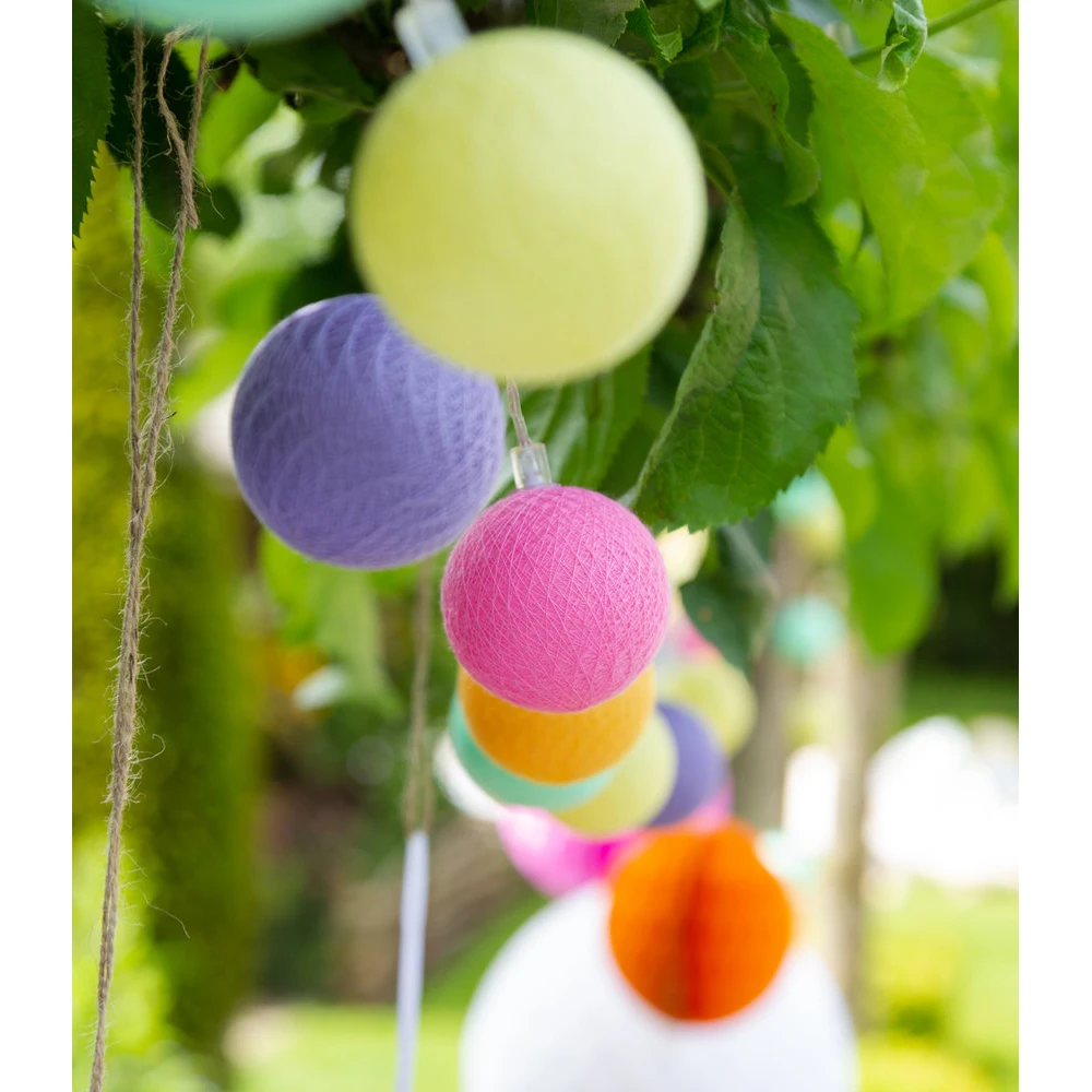 Έτοιμη Διακοσμητική Γιρλάντα Beelights Με Φωτάκια Εξωτερικού Χώρου Σε Χρωματισμούς IRIS