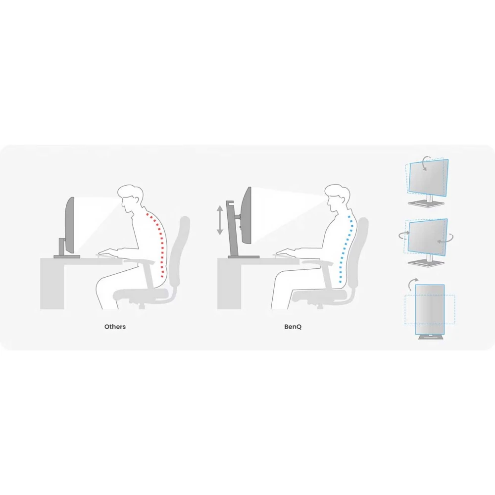 BENQ GW2490T 23.8" Eye-Care BenQ Home Office Monitor - Τριετή Εγγύηση - 0 pixel για το πάνελ - Service Από Επίσημη Ελληνική Αντιπροσωπεία