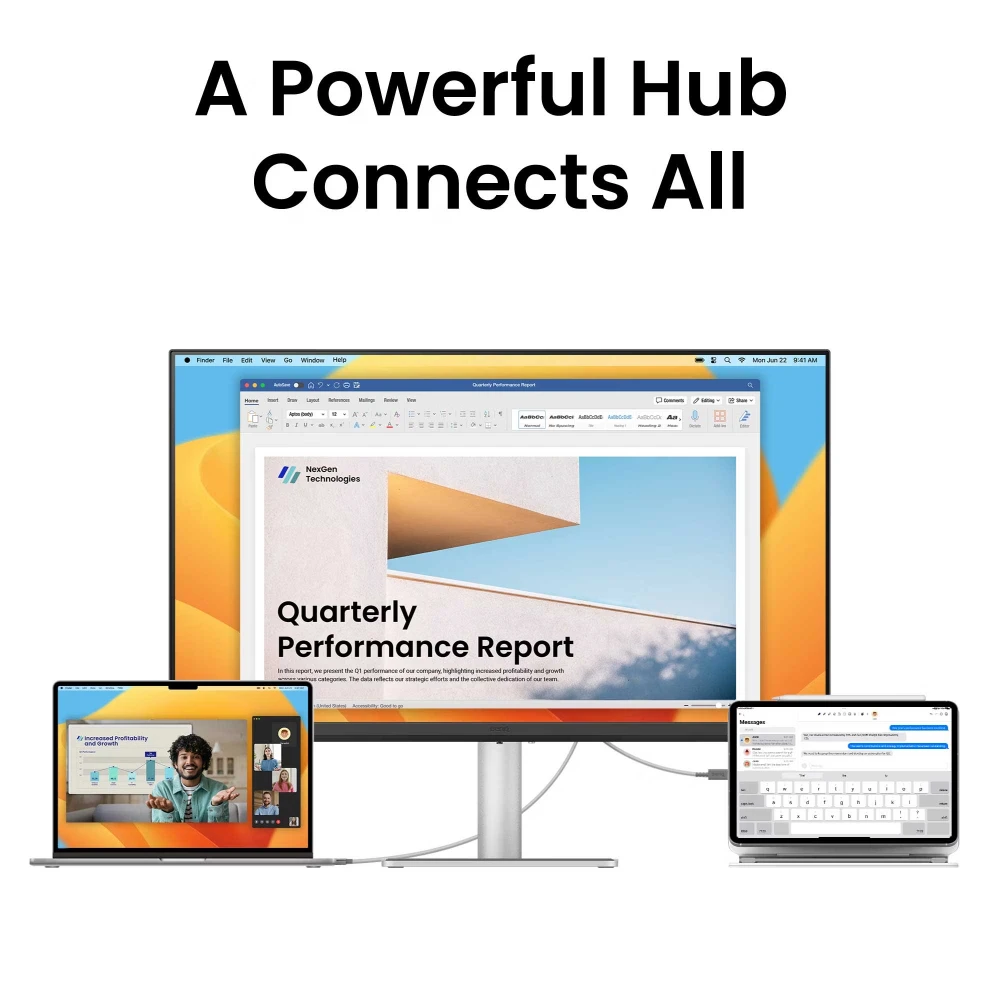 BENQ MA320U 32" 4K UHD Monitor for MacBook Pro and MacBook Air - Τριετή Εγγύηση - 0 pixel για το πανελ - Service Από Επίσημη Ελληνική Αντιπροσωπεία