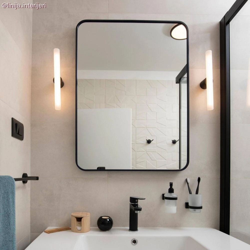 LED Λαμπτήρας Linestra S14d Εφέ Πορσελάνης 300 mm 6W 470Lm 2700K Dimmable - S11