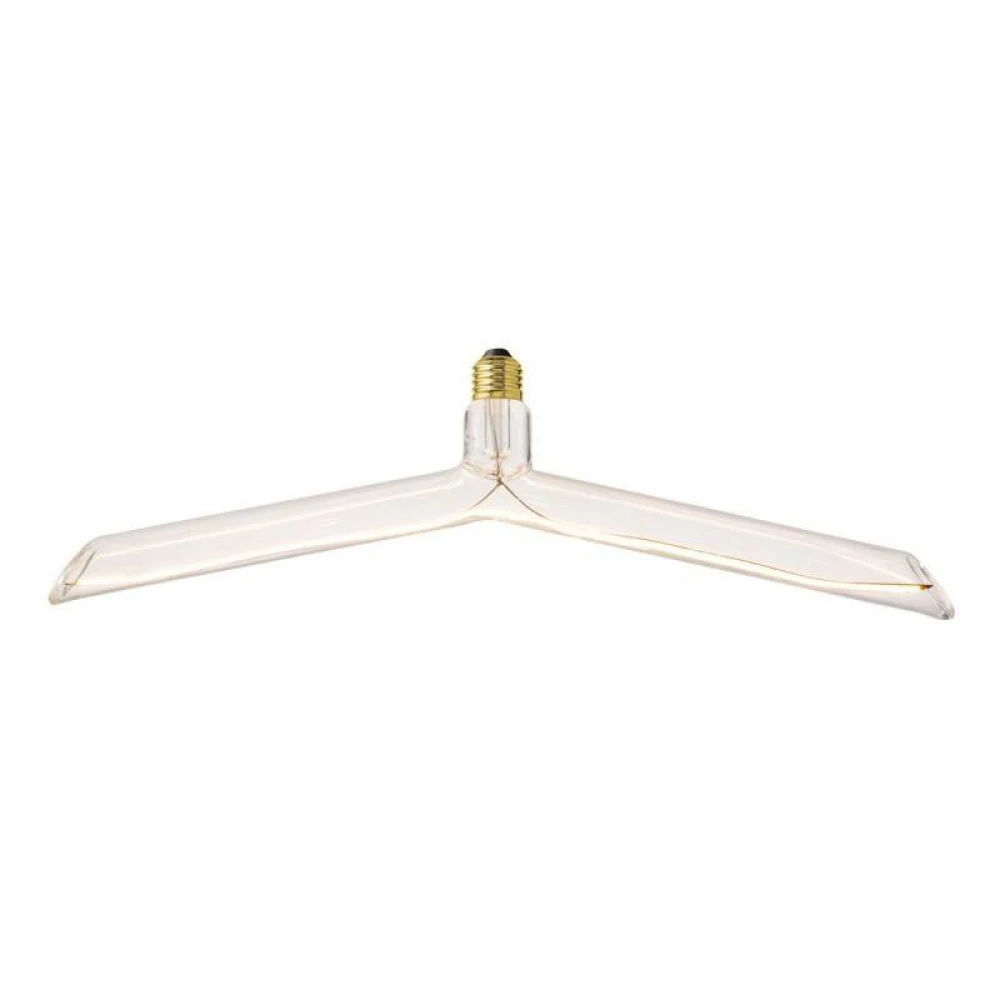 LED Λαμπτήρας Διαφανής - Σχήμα Κρεμάστρα - 4W E27 Dimmable 3000K - Creative Cables