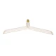LED Λαμπτήρας Διαφανής - Σχήμα Κρεμάστρα - 4W E27 Dimmable 3000K - Creative Cables