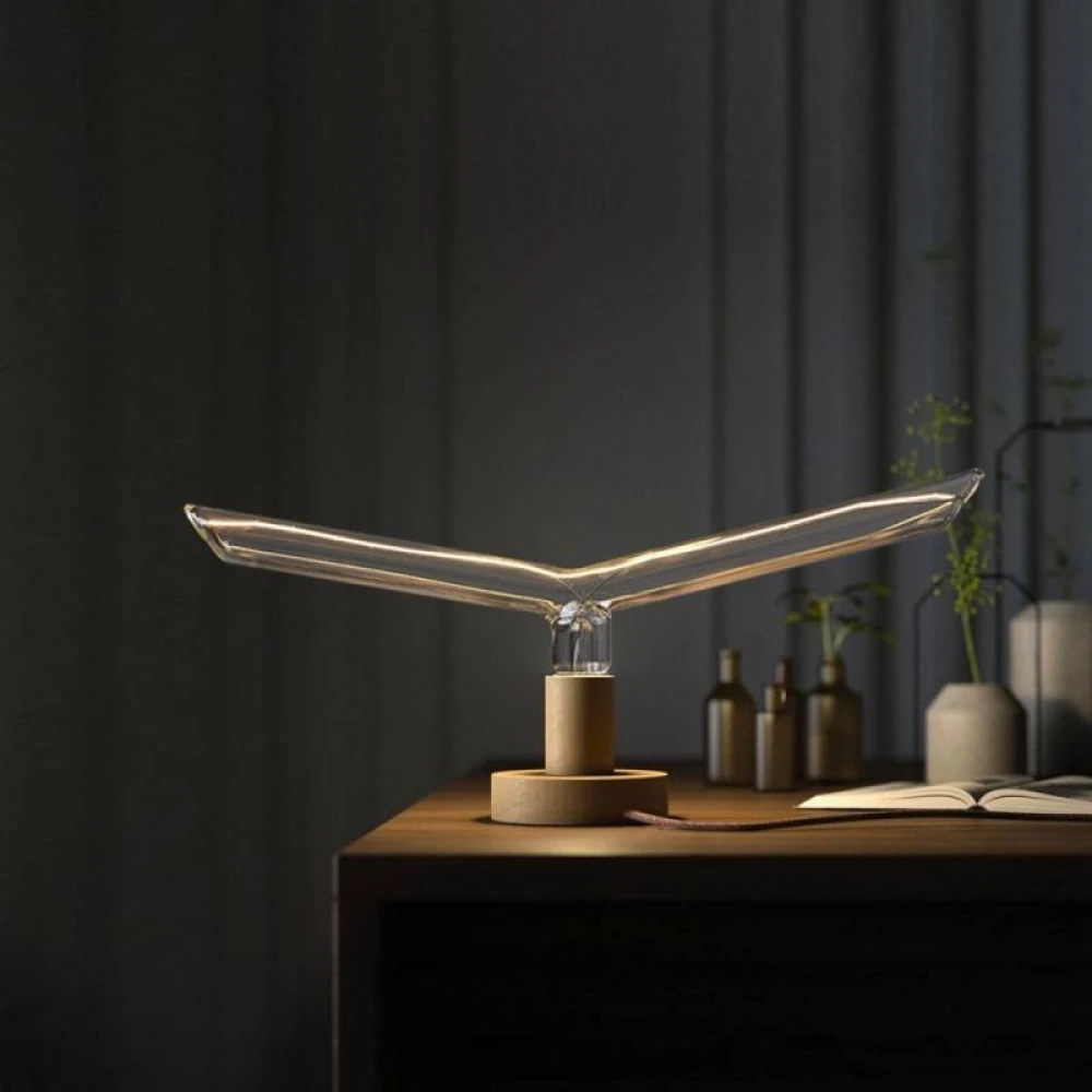 LED Λαμπτήρας Διαφανής - Σχήμα Κρεμάστρα - 4W E27 Dimmable 3000K - Creative Cables