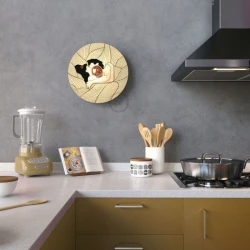 Φωτιστικό Τοίχου ή Οροφής Fermaluce Romantic, με Ξύλινο Φωτιστικό Πιάτο UFO Διπλής Όψης - Carolina Zuniga - Creative Cables