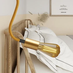 Φωτιστικό Τοίχου ή Οροφής Creative Flex 30 cm Μπρονζέ  - E27 -  Creative Cables