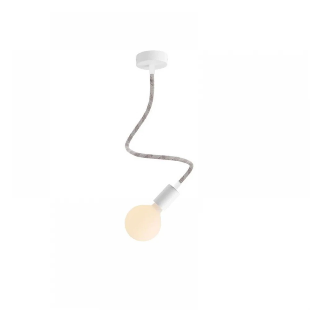 Φωτιστικό Τοίχου ή Οροφής Creative Flex 60 cm Λευκό ΜΑΤ  - E27 -  Creative Cables