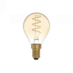 LED Λαμπτήρας C02 Mini Γλόμπος G45 Μελί Σπιράλ Νήμα 2,5W E14 Dimmable 1800K - BeBulbs - Creative Cables