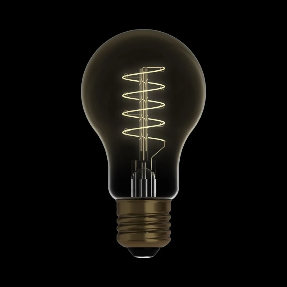 LED Λαμπτήρας C03 A60 Μελί Σπιράλ Νήμα 4W E27 Dimmable 1800K - BeBulbs - Creative Cables