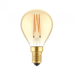 LED Λαμπτήρας C52 Mini Γλόμπος G45 Μελί Νήμα Cage 3,5W E14 Dimmable 2700K - BeBulbs - Creative Cables
