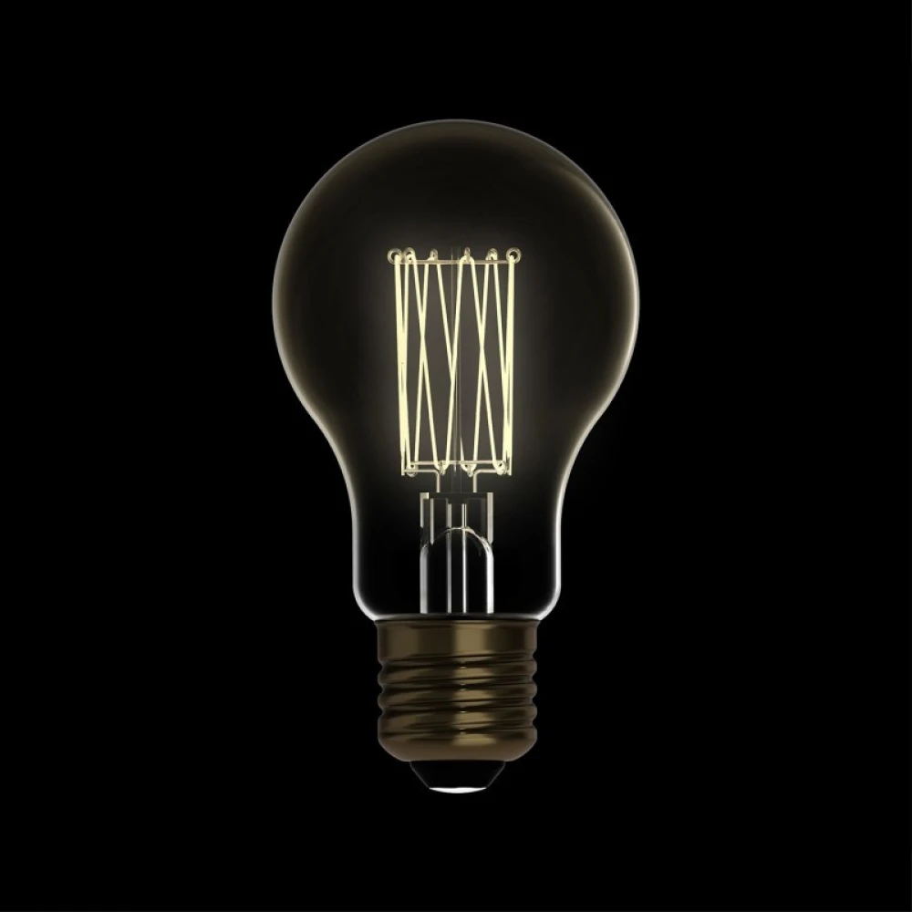 LED Λαμπτήρας C53 A60 Μελί Νήμα Cage 7W E27 Dimmable 2700K - BeBulbs - Creative Cables