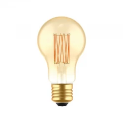 LED Λαμπτήρας C53 A60 Μελί Νήμα Cage 7W E27 Dimmable 2700K - BeBulbs - Creative Cables