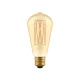 LED Λαμπτήρας C54 Αχλάδι ST64 Μελί Νήμα Cage 7W E27 Dimmable 2700K - BeBulbs - Creative Cables