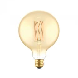 LED Λαμπτήρας C56 Γλόμπος G125 Μελί Νήμα Cage 7W E27 Dimmable 2700K - BeBulbs - Creative Cables