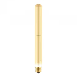 LED Λαμπτήρας C57 Σωληνωτή T32X300 Μελί Νήμα Cage 7W E27 Dimmable 2700K - BeBulbs - Creative Cables