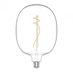 LED Λαμπτήρας H01 Ellipse 170 Διαφανής 10W E27 Dimmable 2700K - BeBulbs - Creative Cables