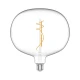 LED Λαμπτήρας H02 Ellipse 220 Διαφανής 10W E27 Dimmable 2700K - BeBulbs - Creative Cables