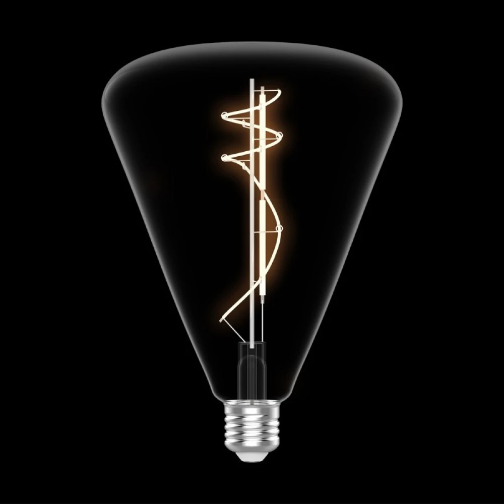 LED Λαμπτήρας H03 Cone 140 Διαφανής 10W E27 Dimmable 2700K - BeBulbs - Creative Cables