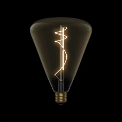 LED Λαμπτήρας H06 Cone 140 Μελί 8,5W E27 Dimmable 2200K - BeBulbs - Creative Cables