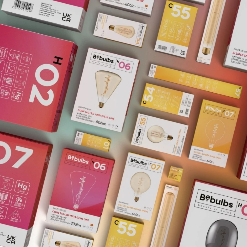 LED Λαμπτήρας H07 Ellipse 170 Φυμέ 10W E27 Dimmable 1800K - BeBulbs - Creative Cables