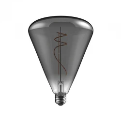 LED Λαμπτήρας H09 Cone 140 Φυμέ 10W E27 Dimmable 1800K - BeBulbs - Creative Cables